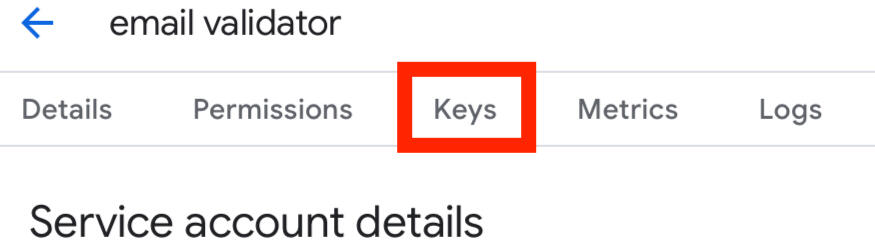 Keys